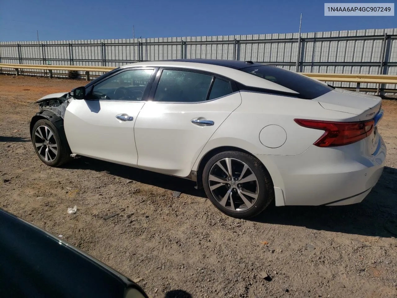 2016 Nissan Maxima 3.5S VIN: 1N4AA6AP4GC907249 Lot: 76122964