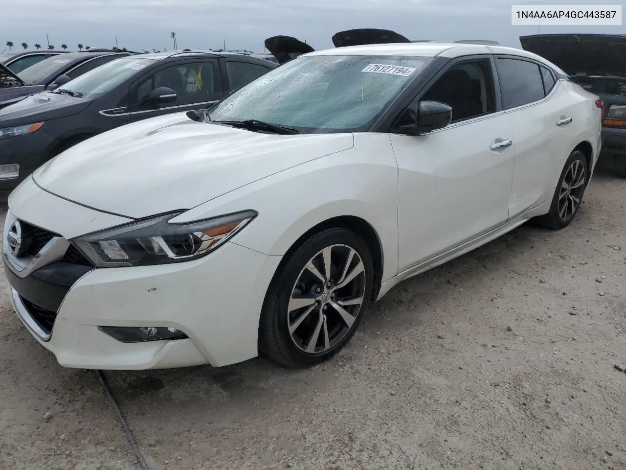 2016 Nissan Maxima 3.5S VIN: 1N4AA6AP4GC443587 Lot: 76127194