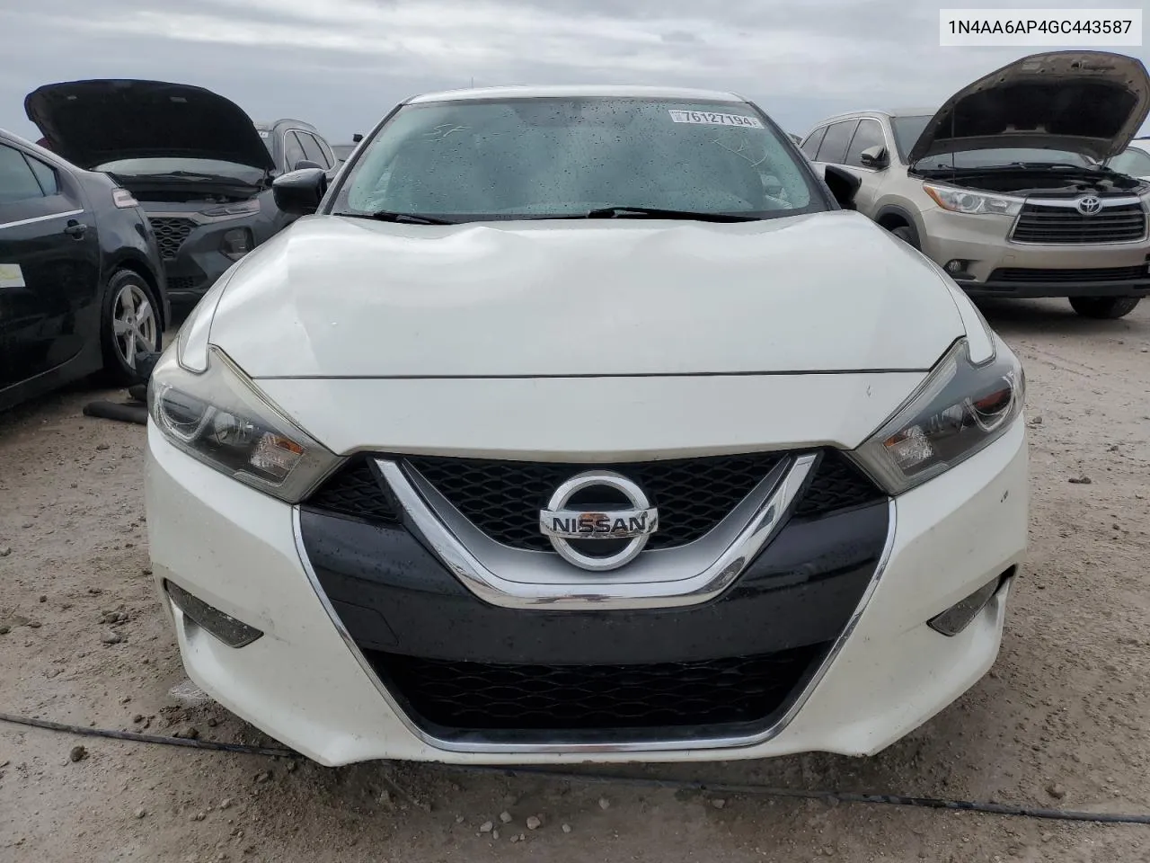 2016 Nissan Maxima 3.5S VIN: 1N4AA6AP4GC443587 Lot: 76127194