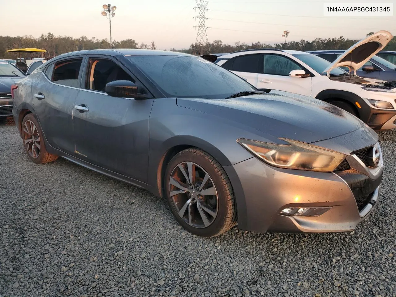 2016 Nissan Maxima 3.5S VIN: 1N4AA6AP8GC431345 Lot: 76205744