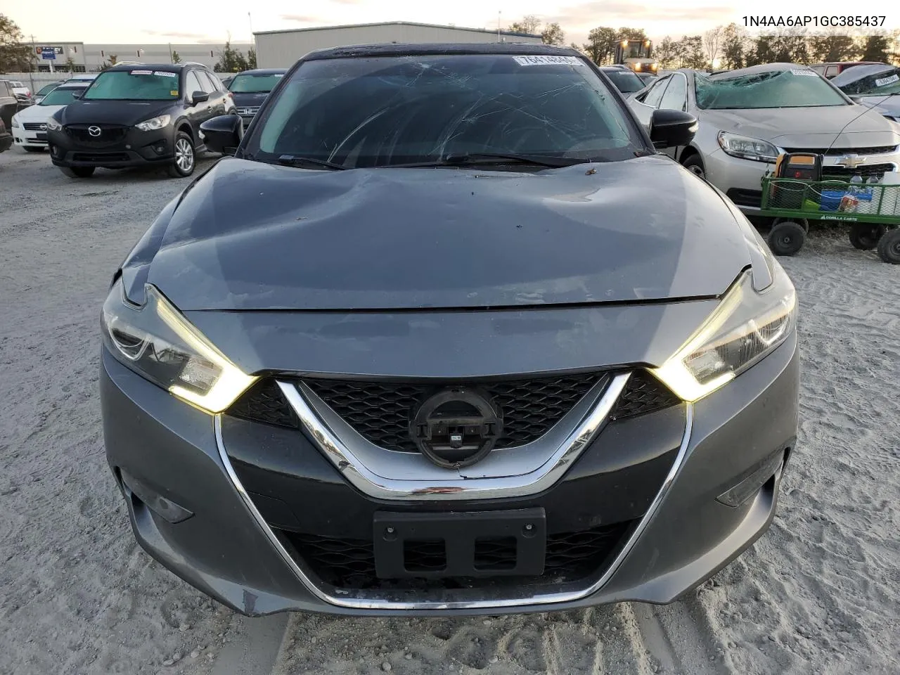 2016 Nissan Maxima 3.5S VIN: 1N4AA6AP1GC385437 Lot: 76414844