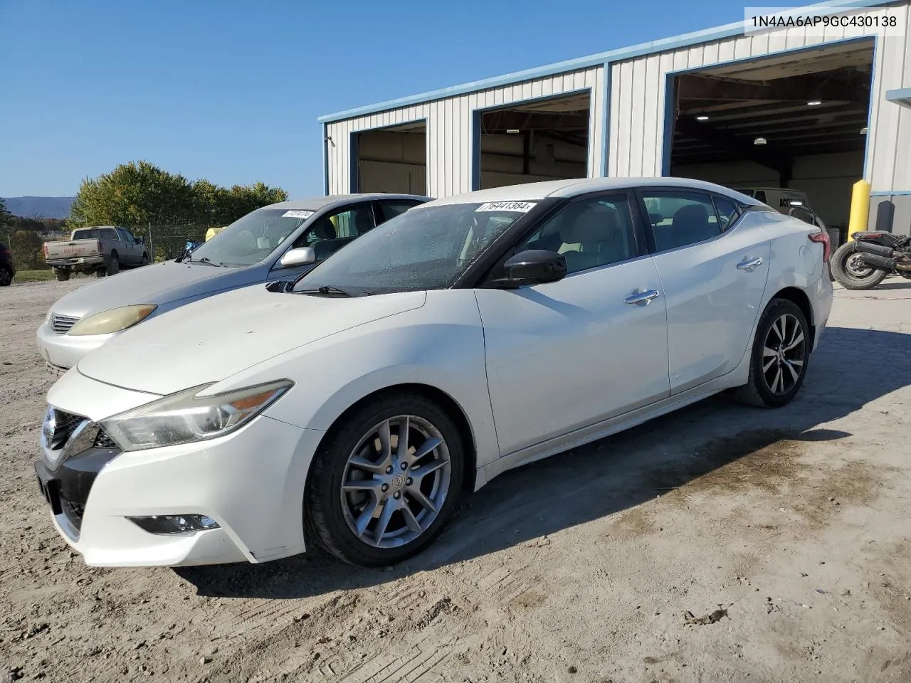 2016 Nissan Maxima 3.5S VIN: 1N4AA6AP9GC430138 Lot: 76441384