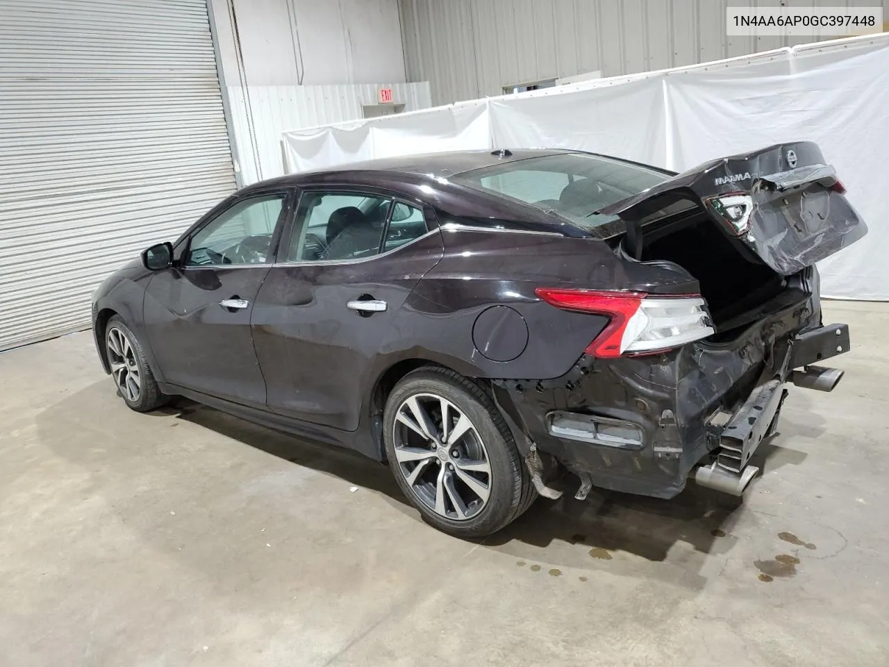 2016 Nissan Maxima 3.5S VIN: 1N4AA6AP0GC397448 Lot: 76463454