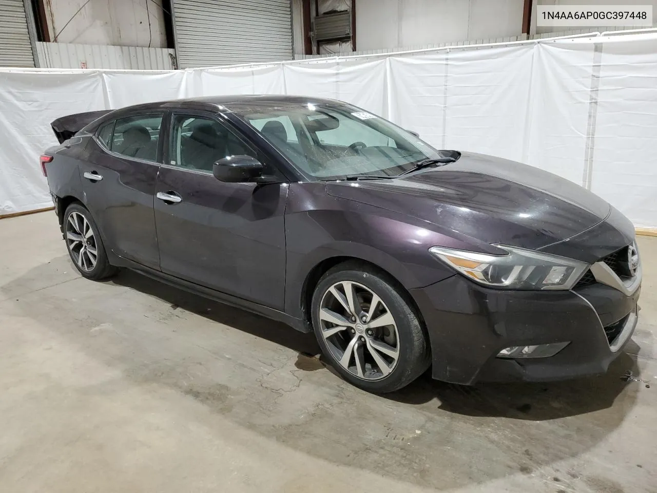 2016 Nissan Maxima 3.5S VIN: 1N4AA6AP0GC397448 Lot: 76463454