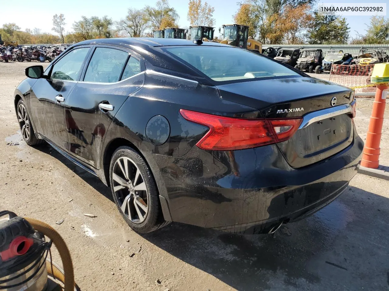 2016 Nissan Maxima 3.5S VIN: 1N4AA6AP6GC392982 Lot: 76510234