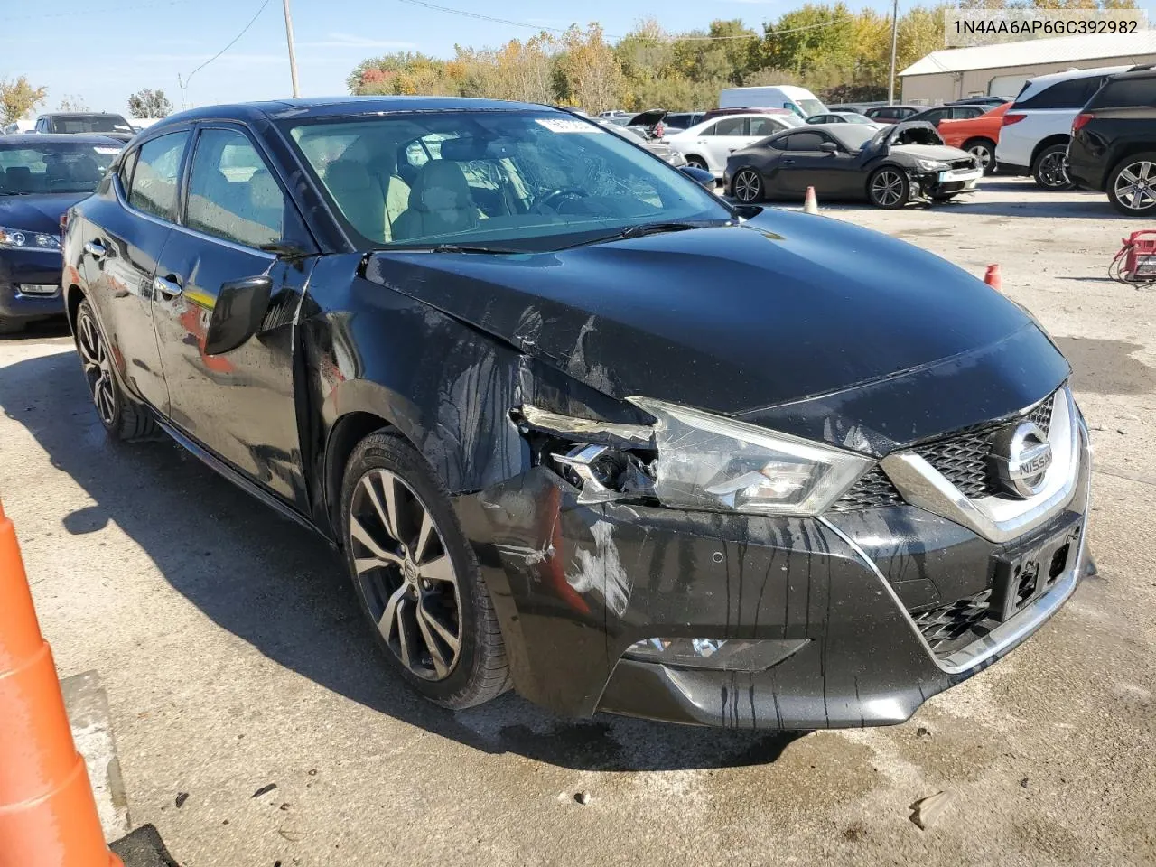 2016 Nissan Maxima 3.5S VIN: 1N4AA6AP6GC392982 Lot: 76510234