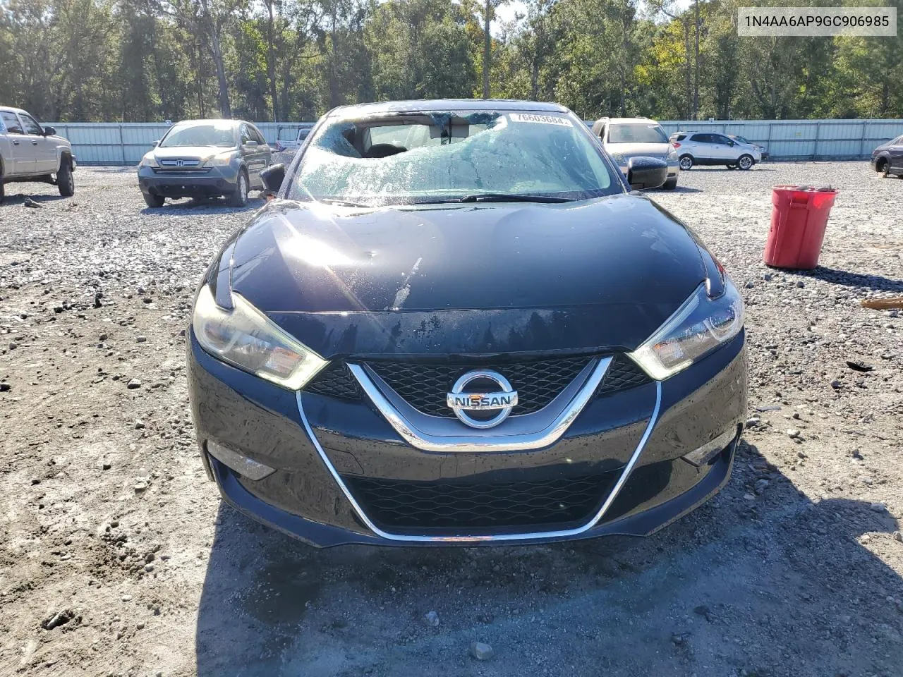 2016 Nissan Maxima 3.5S VIN: 1N4AA6AP9GC906985 Lot: 76603684