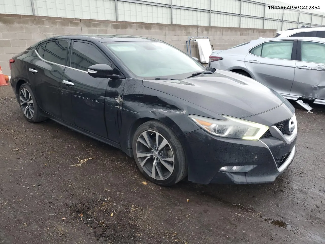 2016 Nissan Maxima 3.5S VIN: 1N4AA6AP5GC402854 Lot: 76617394