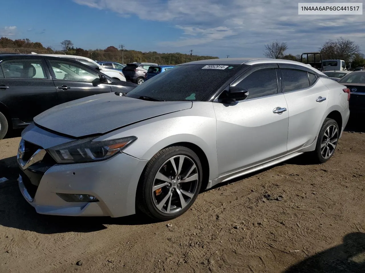 2016 Nissan Maxima 3.5S VIN: 1N4AA6AP6GC441517 Lot: 76952914