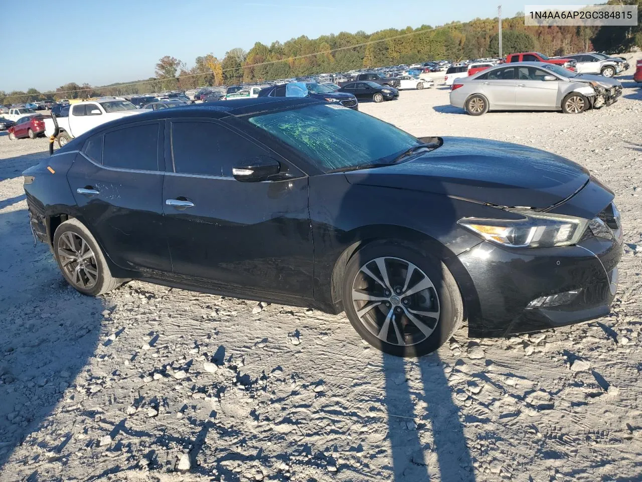 2016 Nissan Maxima 3.5S VIN: 1N4AA6AP2GC384815 Lot: 76970594