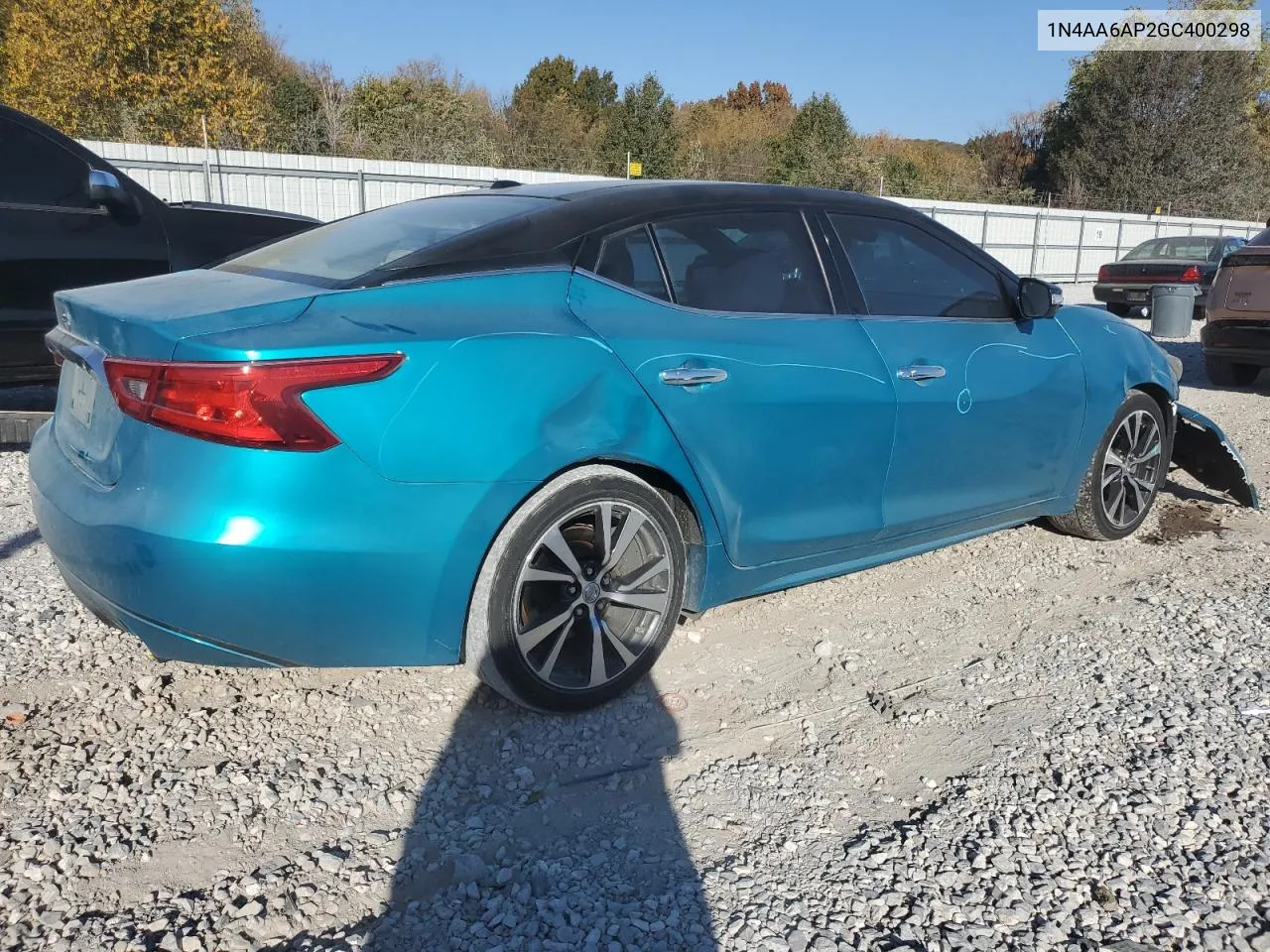 1N4AA6AP2GC400298 2016 Nissan Maxima 3.5S