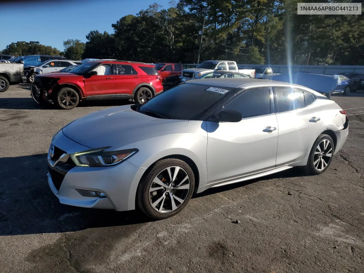 2016 Nissan Maxima 3.5S VIN: 1N4AA6AP8GC441213 Lot: 77132284