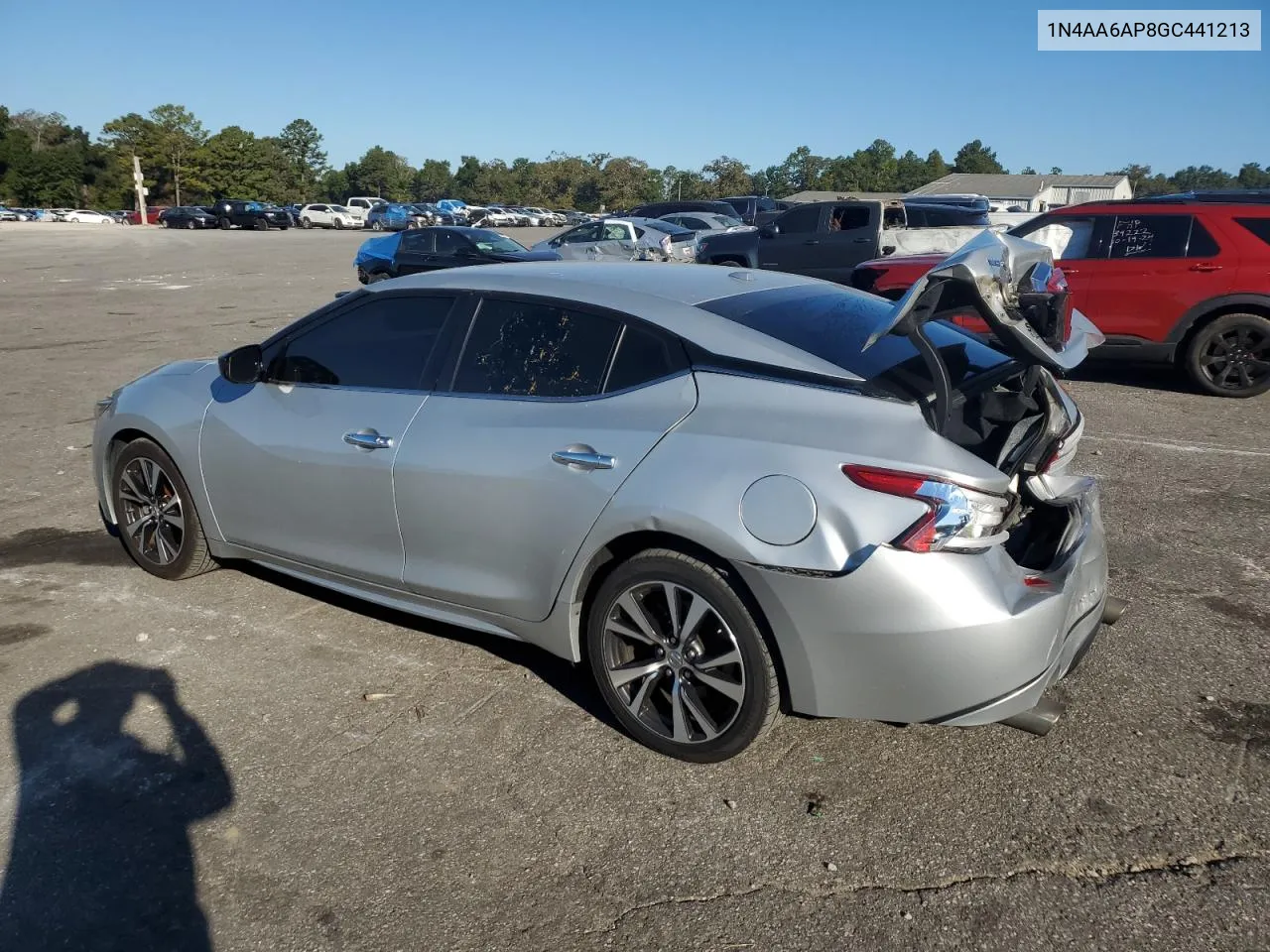 2016 Nissan Maxima 3.5S VIN: 1N4AA6AP8GC441213 Lot: 77132284