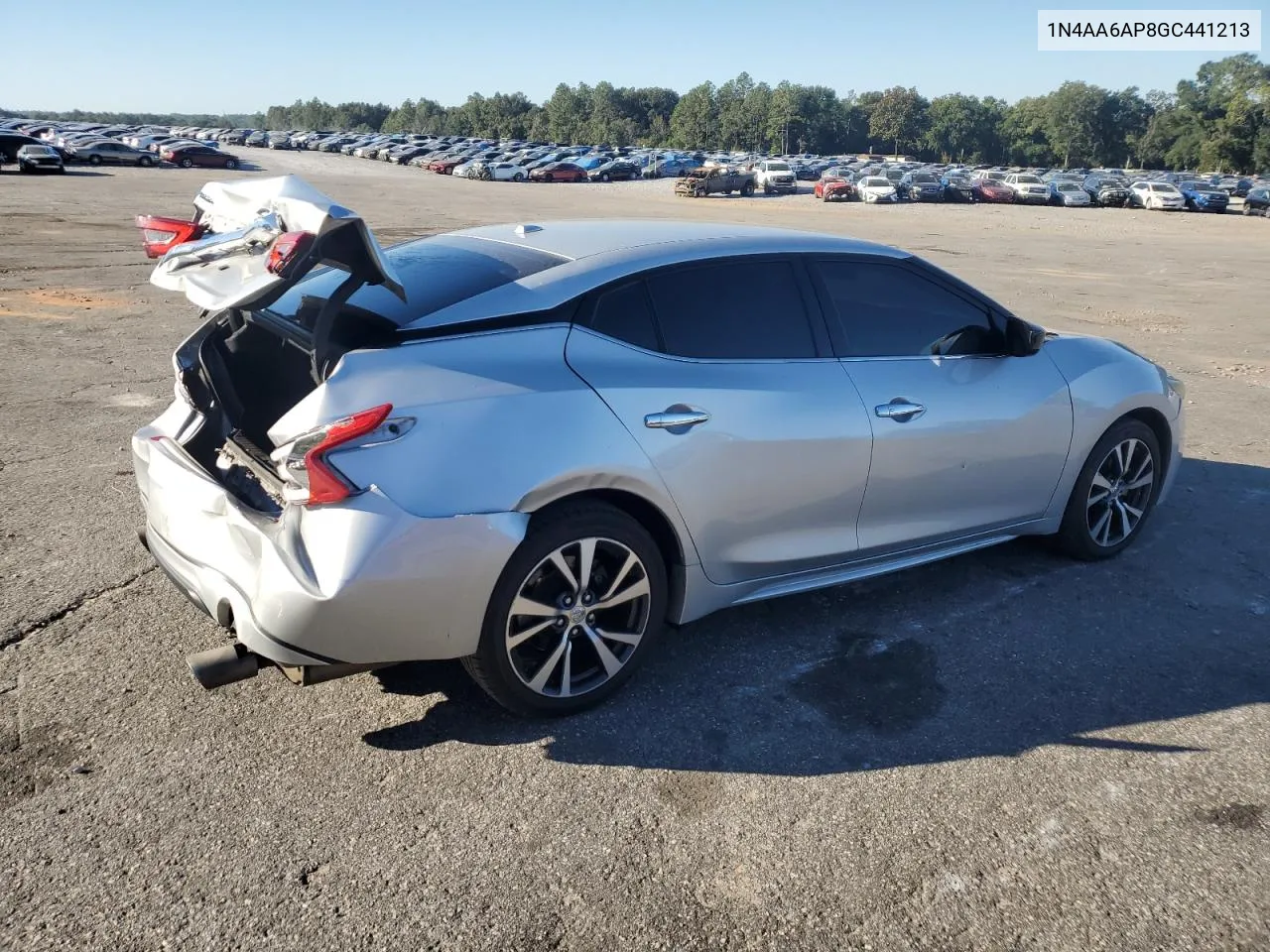 2016 Nissan Maxima 3.5S VIN: 1N4AA6AP8GC441213 Lot: 77132284