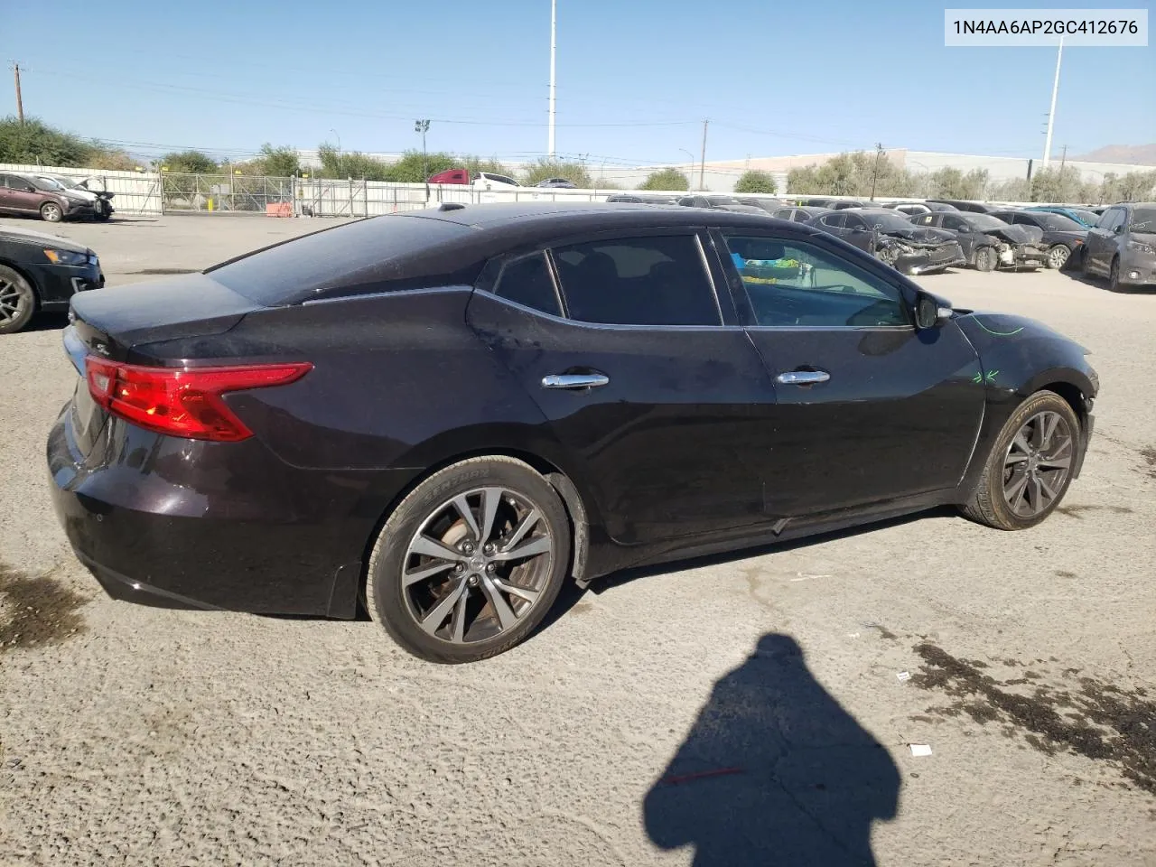 2016 Nissan Maxima 3.5S VIN: 1N4AA6AP2GC412676 Lot: 77135534