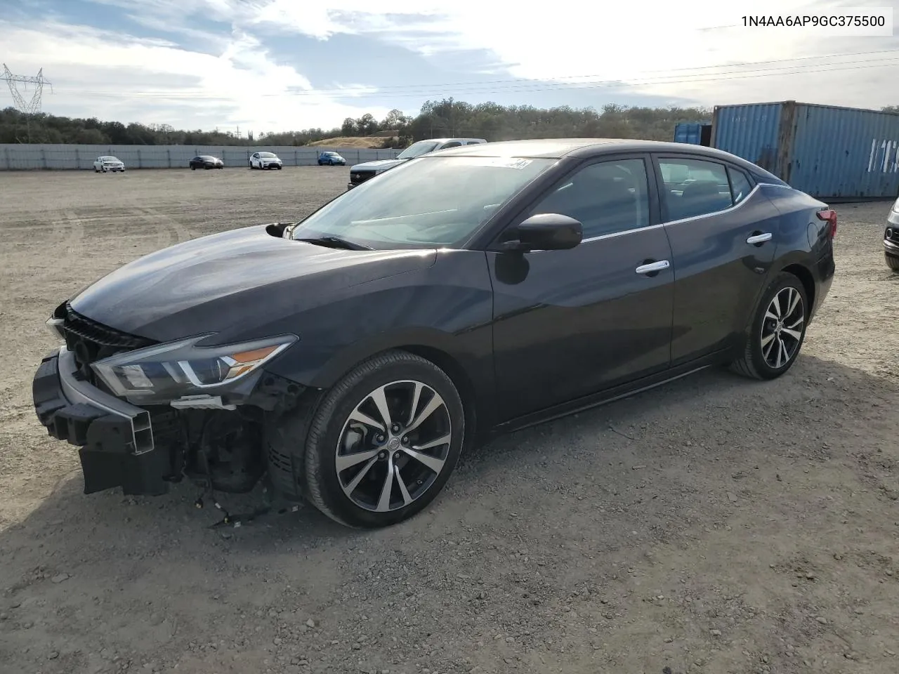 2016 Nissan Maxima 3.5S VIN: 1N4AA6AP9GC375500 Lot: 77461304