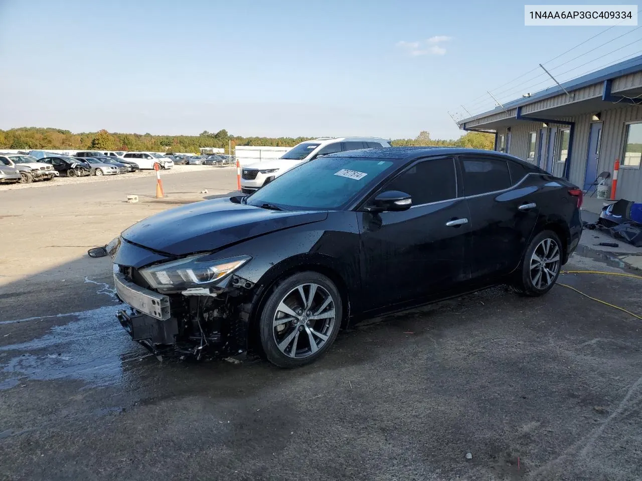 2016 Nissan Maxima 3.5S VIN: 1N4AA6AP3GC409334 Lot: 77677614