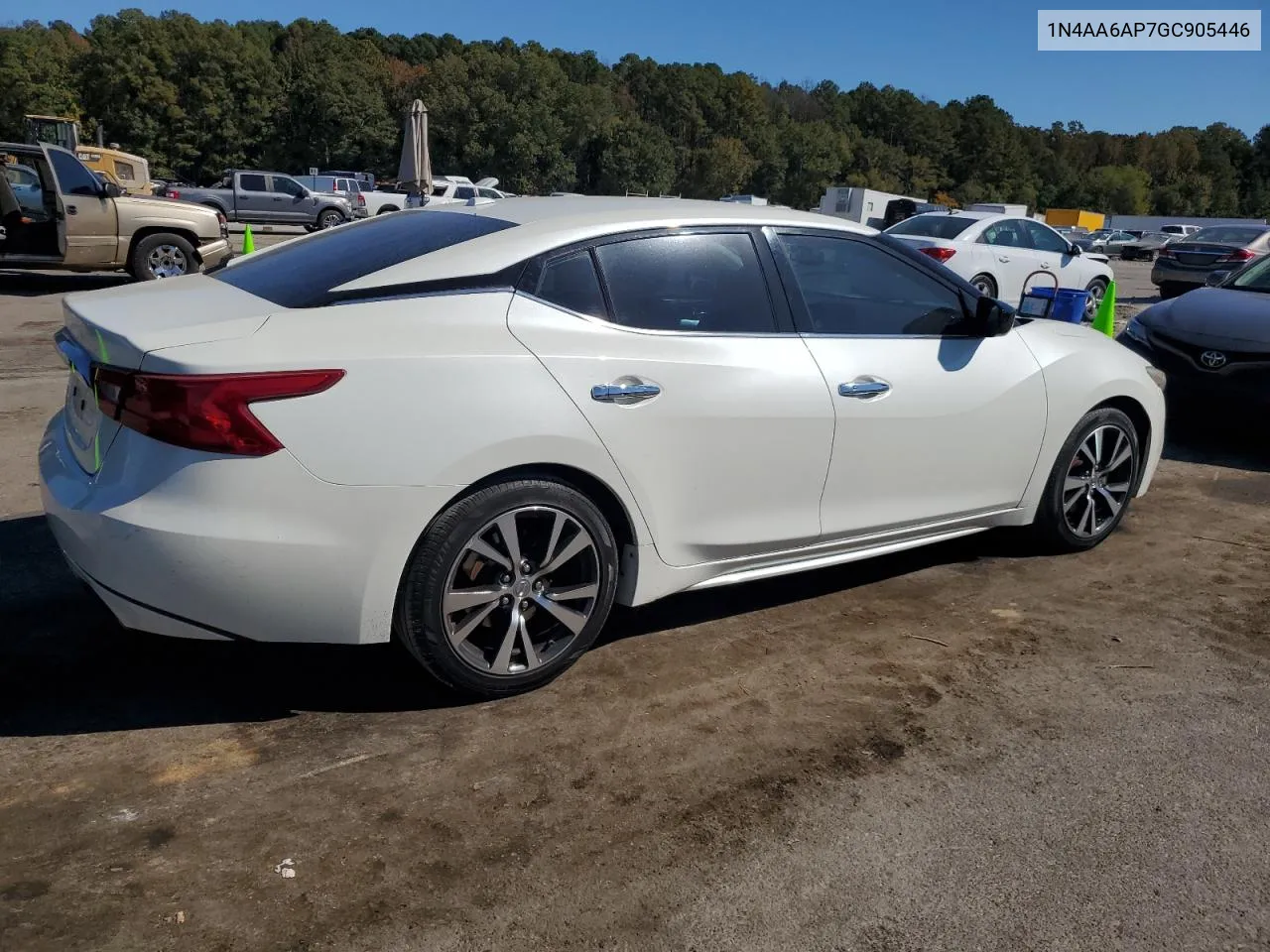 2016 Nissan Maxima 3.5S VIN: 1N4AA6AP7GC905446 Lot: 77997794