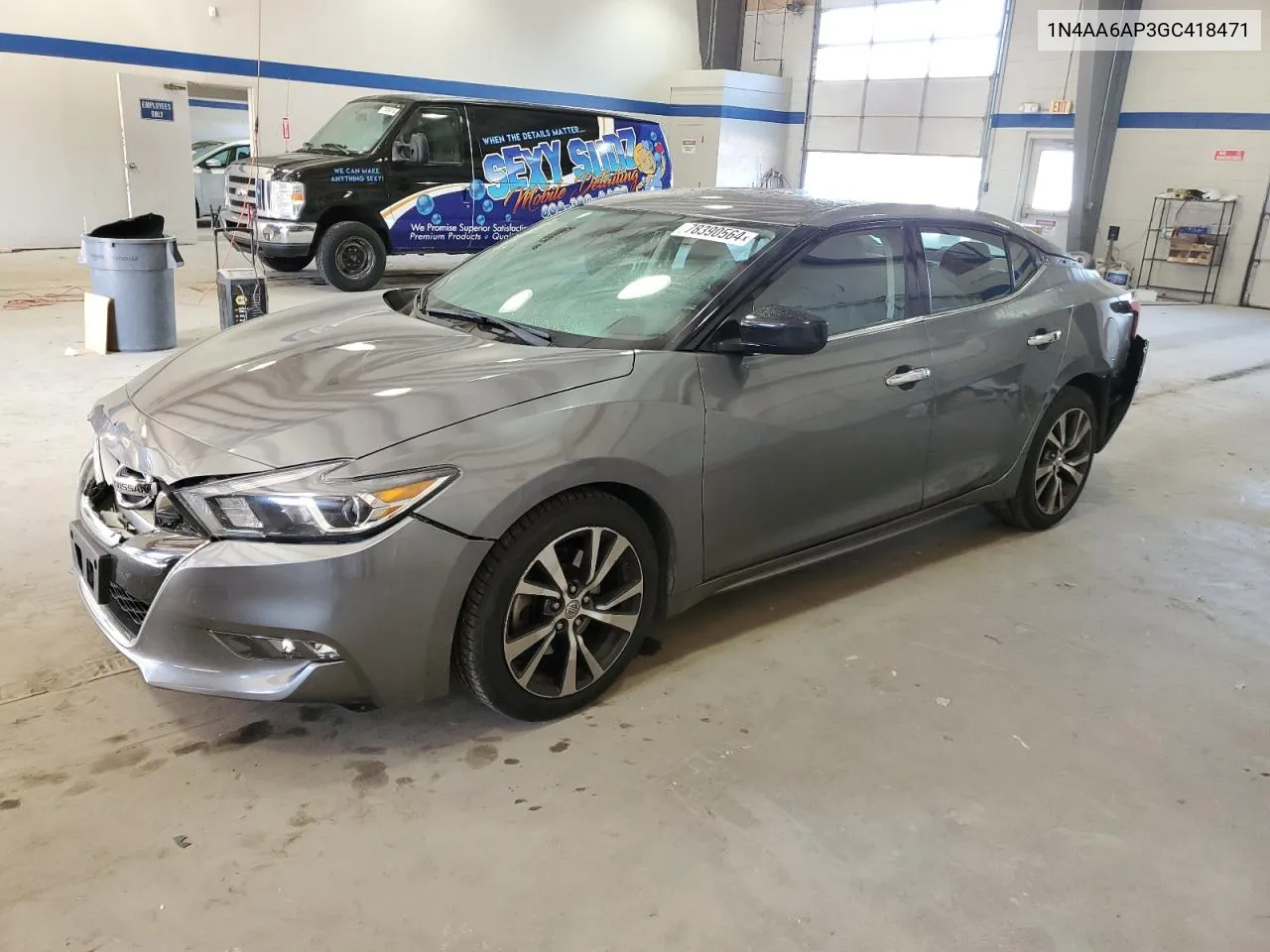 2016 Nissan Maxima 3.5S VIN: 1N4AA6AP3GC418471 Lot: 78390564