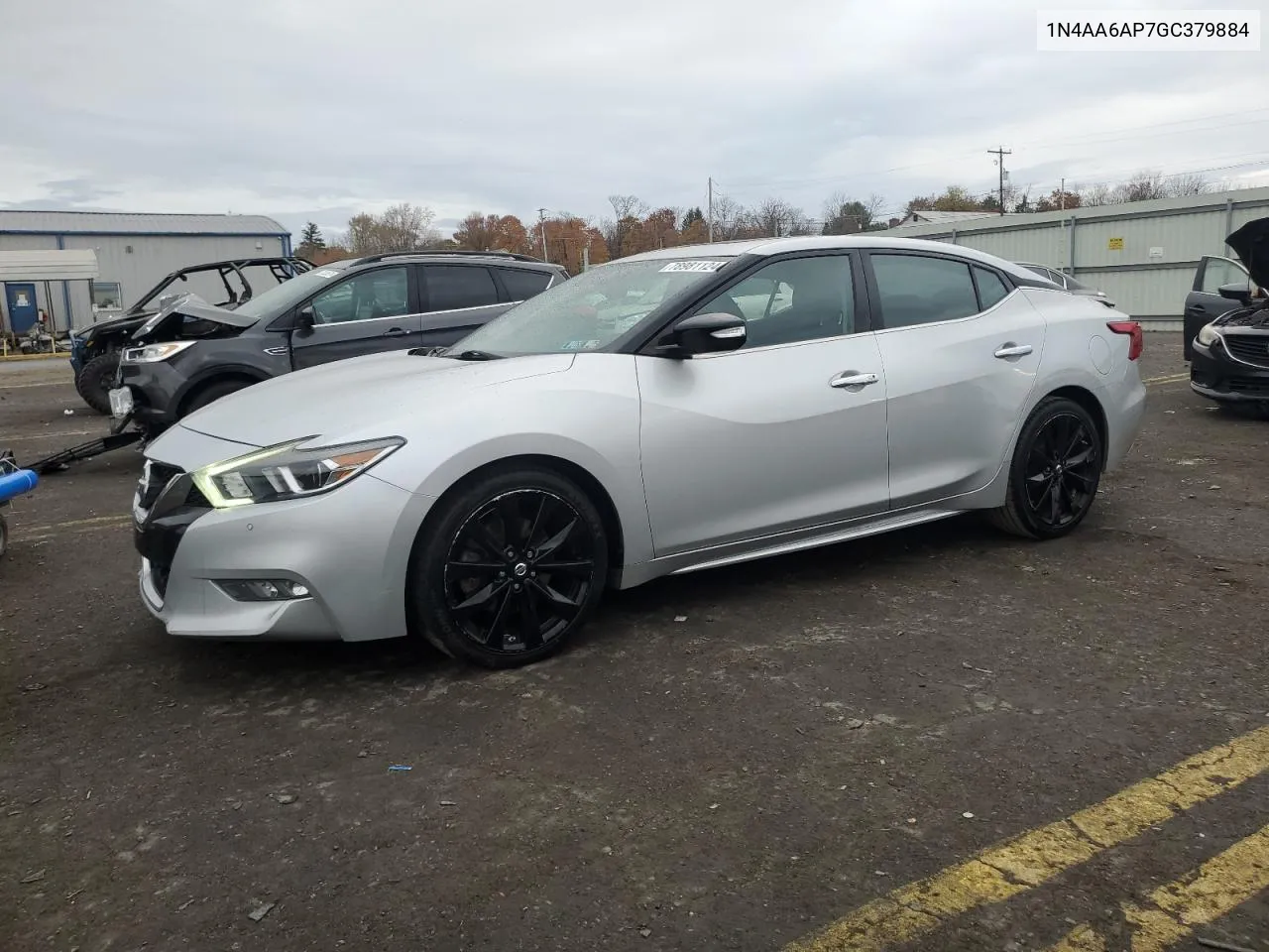 2016 Nissan Maxima 3.5S VIN: 1N4AA6AP7GC379884 Lot: 78981124