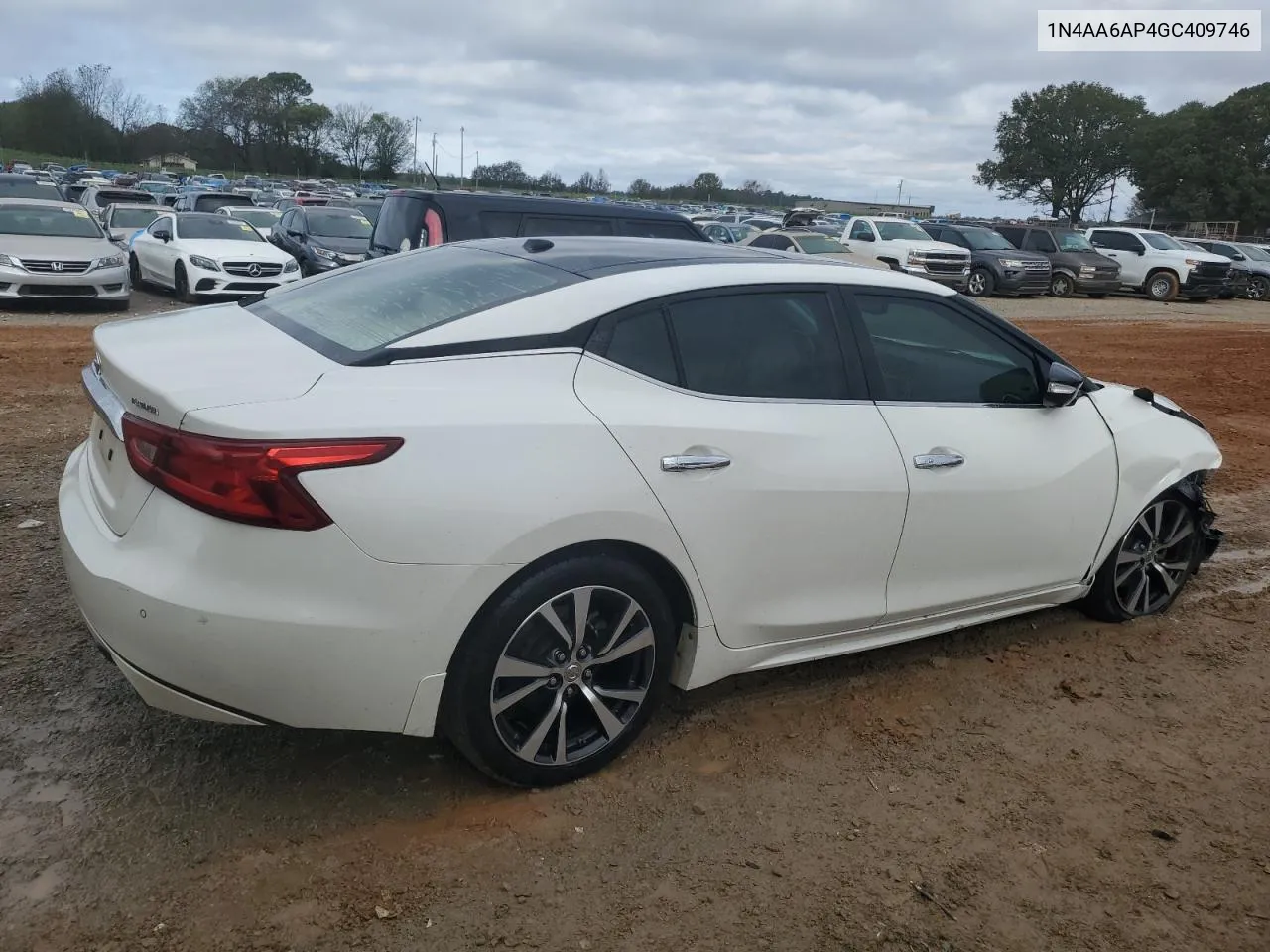 2016 Nissan Maxima 3.5S VIN: 1N4AA6AP4GC409746 Lot: 79298074