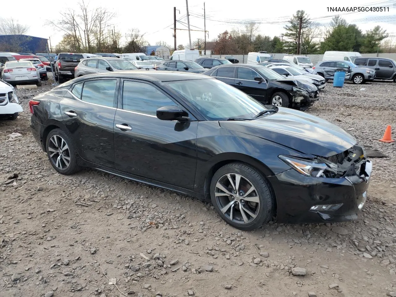 2016 Nissan Maxima 3.5S VIN: 1N4AA6AP5GC430511 Lot: 79363624