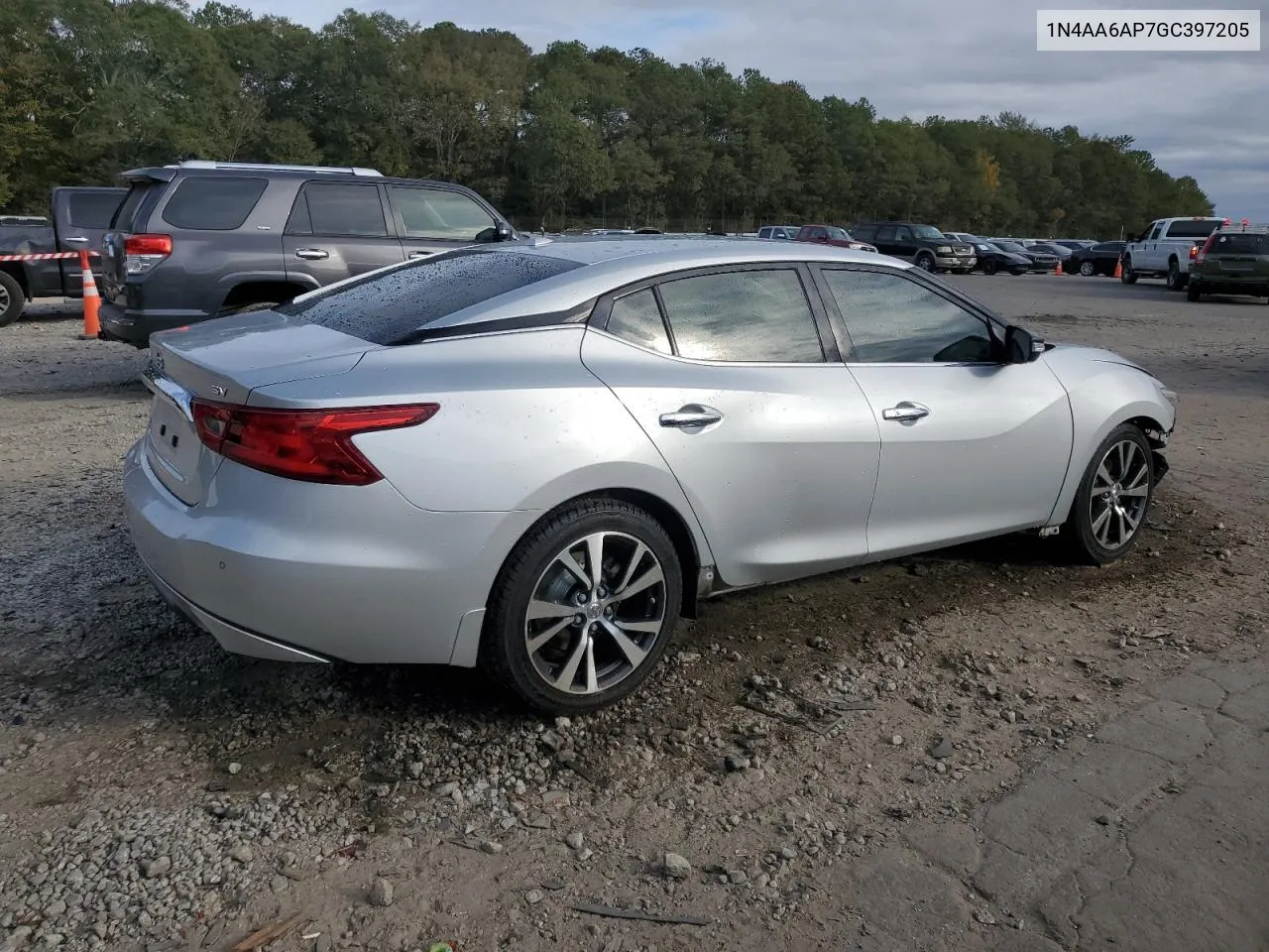 2016 Nissan Maxima 3.5S VIN: 1N4AA6AP7GC397205 Lot: 79846254