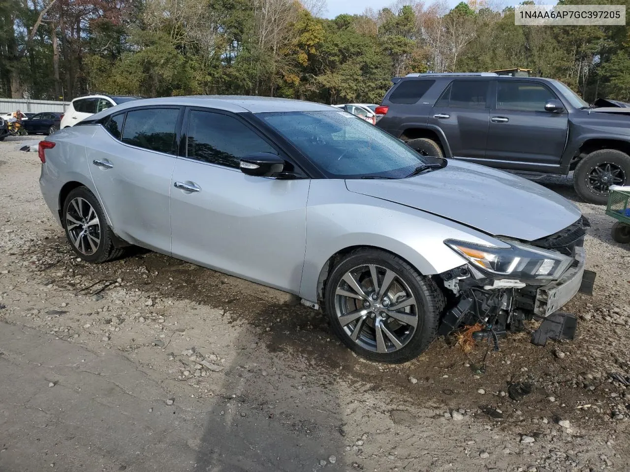 2016 Nissan Maxima 3.5S VIN: 1N4AA6AP7GC397205 Lot: 79846254