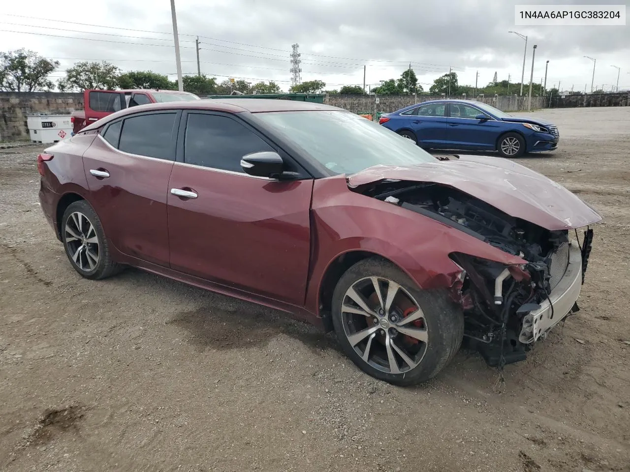 2016 Nissan Maxima 3.5S VIN: 1N4AA6AP1GC383204 Lot: 79883224