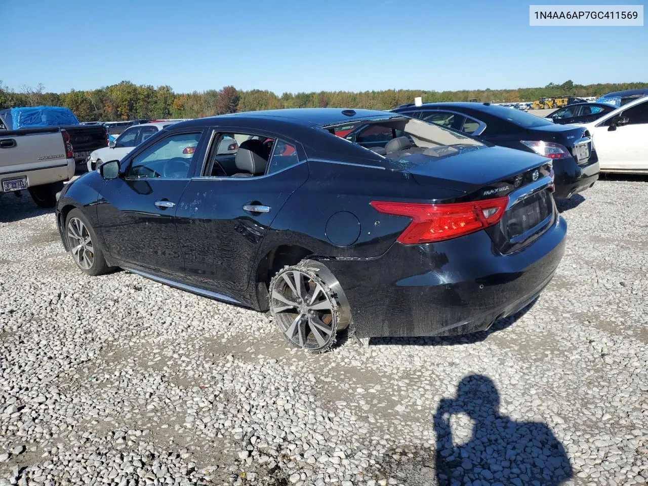 2016 Nissan Maxima 3.5S VIN: 1N4AA6AP7GC411569 Lot: 79995154