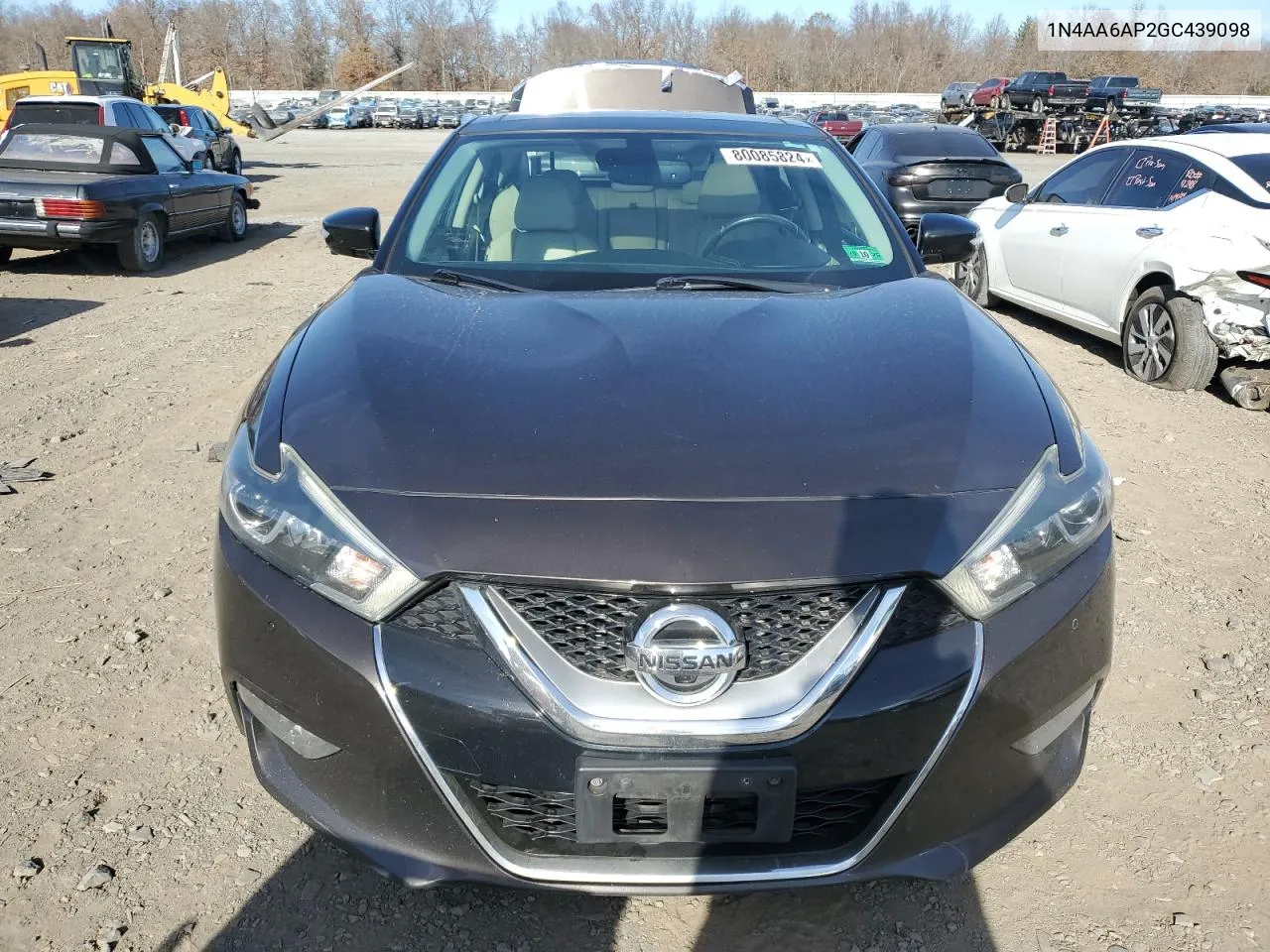 2016 Nissan Maxima 3.5S VIN: 1N4AA6AP2GC439098 Lot: 80085824