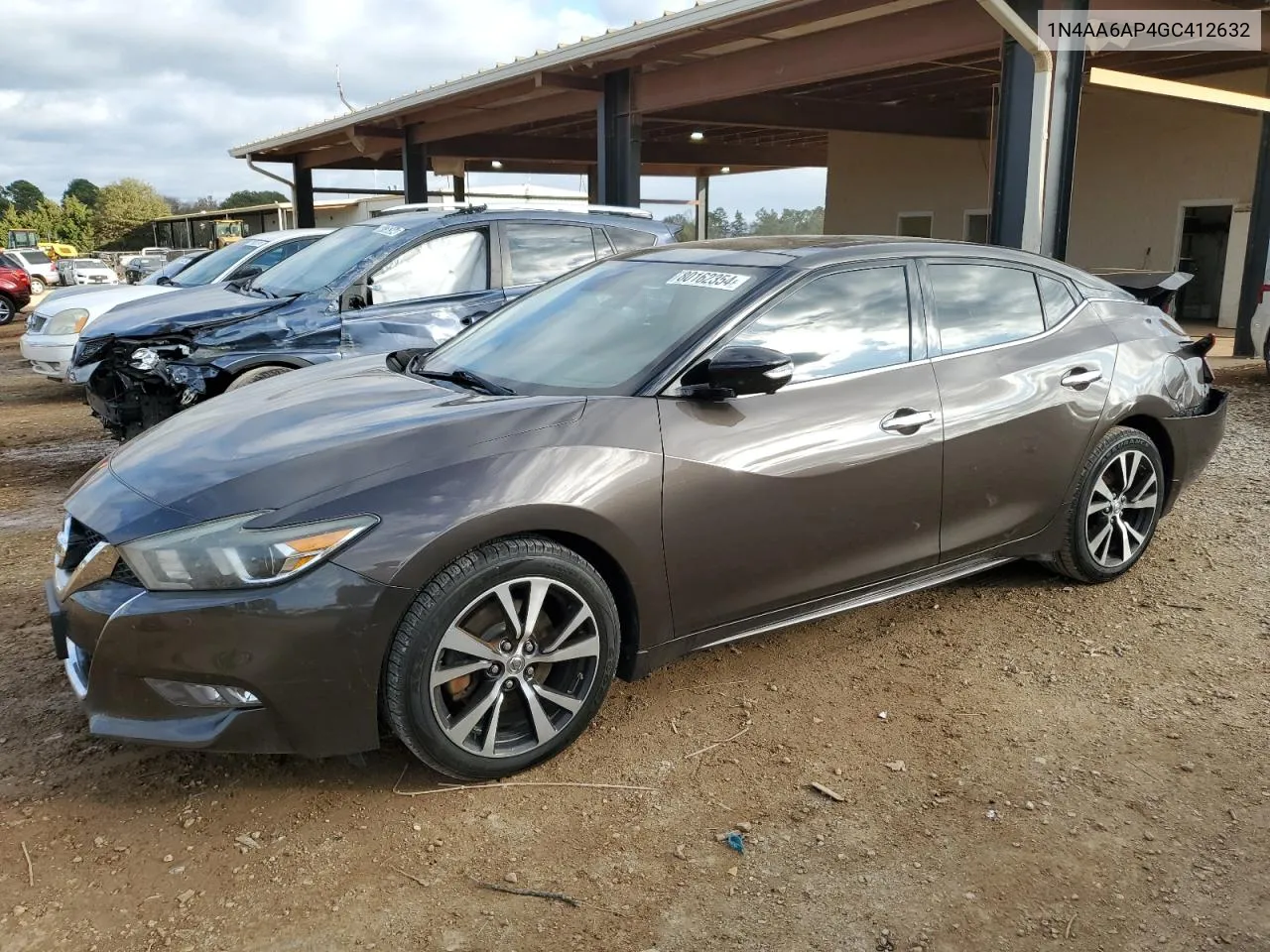 2016 Nissan Maxima 3.5S VIN: 1N4AA6AP4GC412632 Lot: 80162354