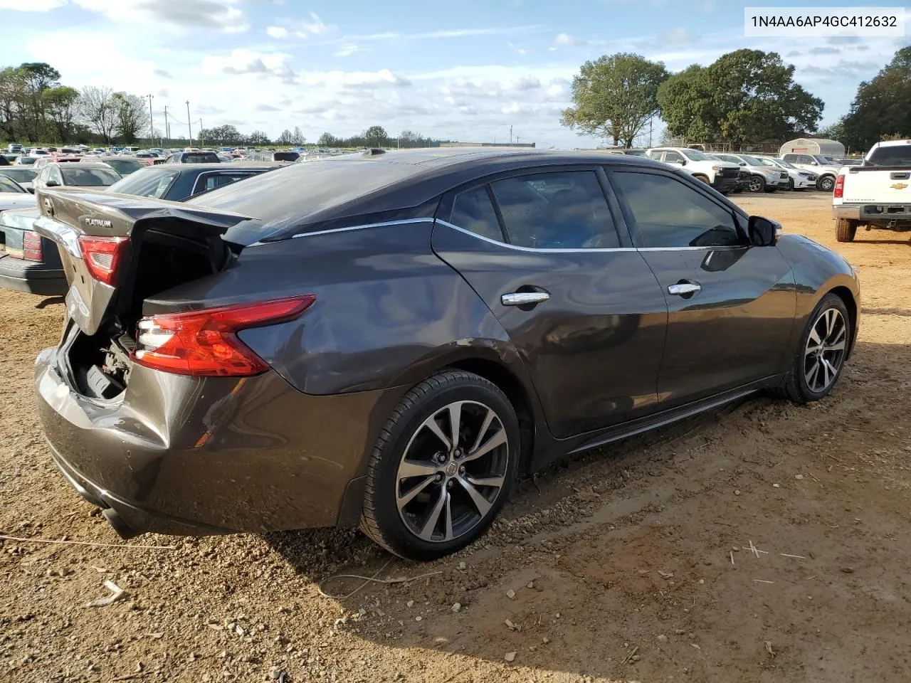 2016 Nissan Maxima 3.5S VIN: 1N4AA6AP4GC412632 Lot: 80162354