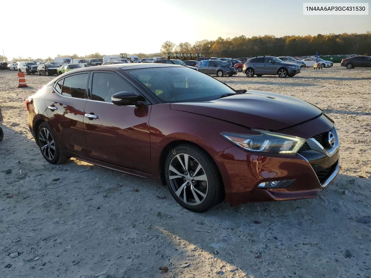 2016 Nissan Maxima 3.5S VIN: 1N4AA6AP3GC431530 Lot: 80416914