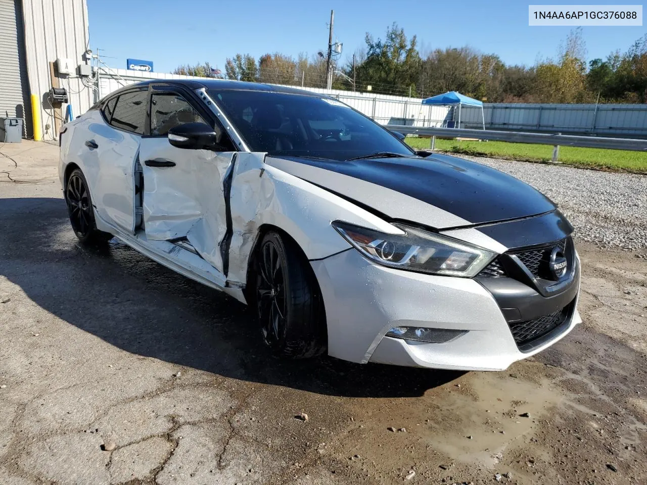 2016 Nissan Maxima 3.5S VIN: 1N4AA6AP1GC376088 Lot: 80446374