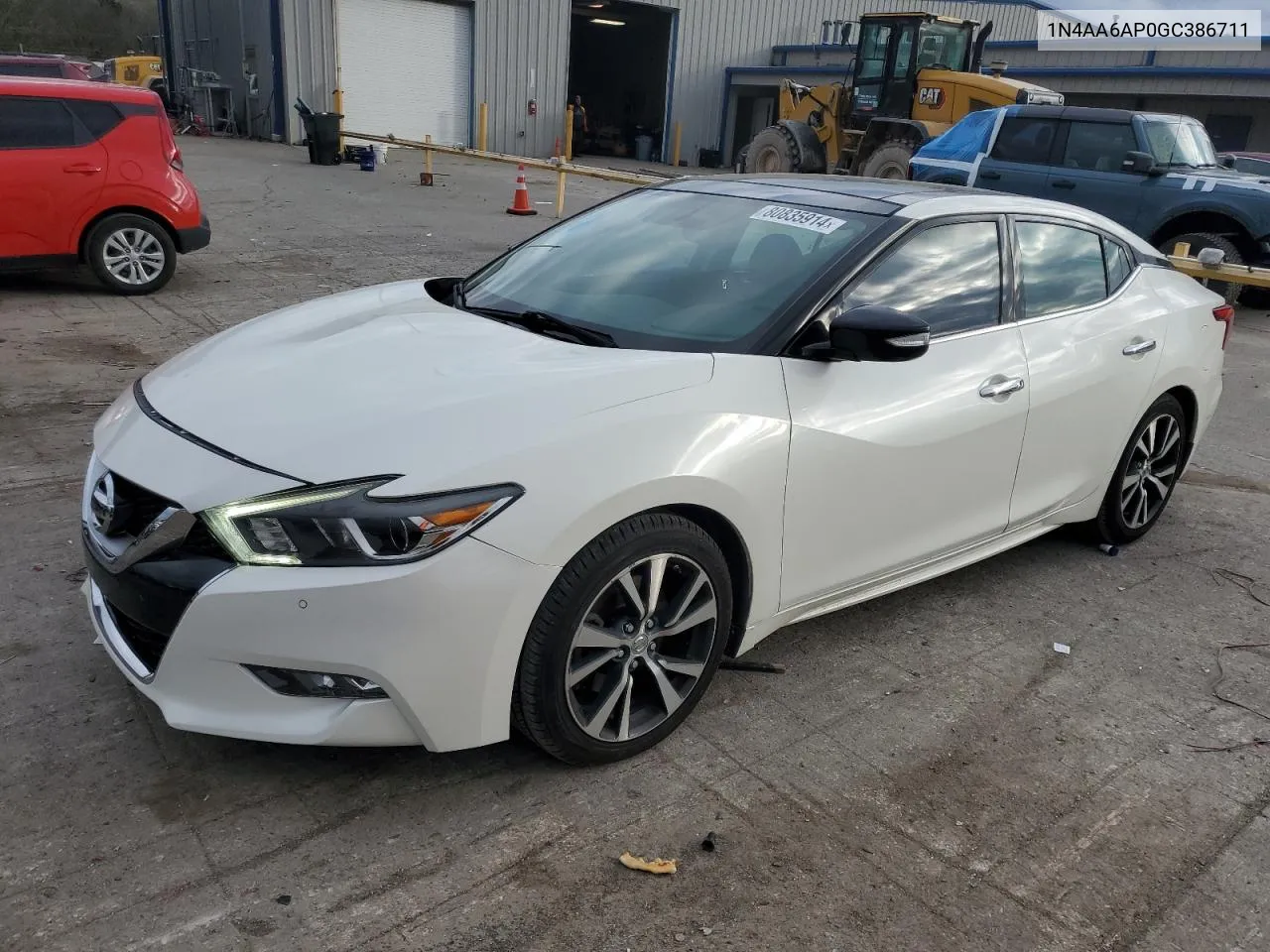 2016 Nissan Maxima 3.5S VIN: 1N4AA6AP0GC386711 Lot: 80835914