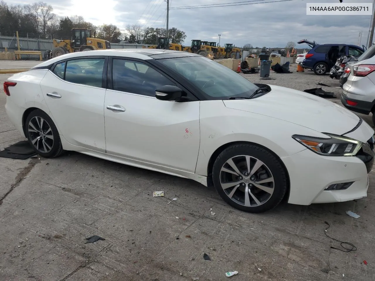 2016 Nissan Maxima 3.5S VIN: 1N4AA6AP0GC386711 Lot: 80835914