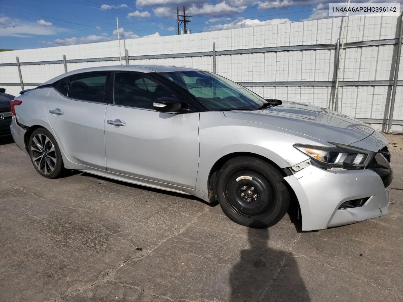 2017 Nissan Maxima 3.5S VIN: 1N4AA6AP2HC396142 Lot: 51941454