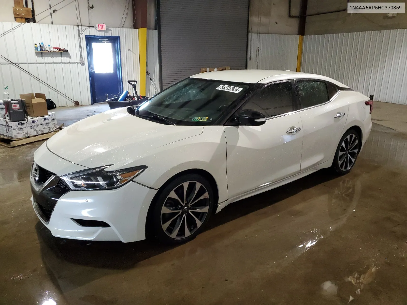 2017 Nissan Maxima 3.5S VIN: 1N4AA6AP5HC370859 Lot: 53222964