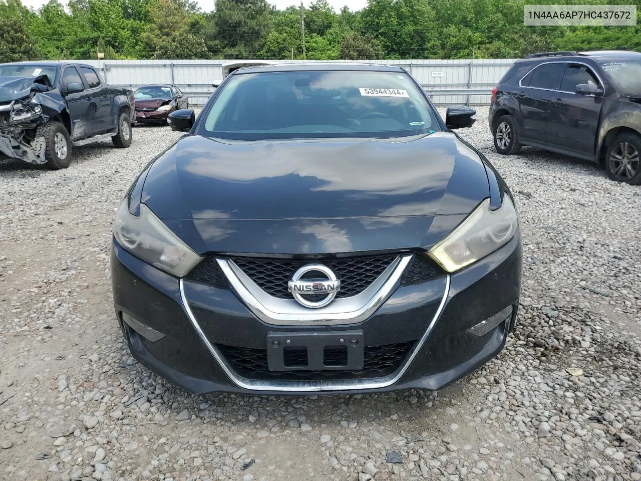 2017 Nissan Maxima 3.5S VIN: 1N4AA6AP7HC437672 Lot: 53944344