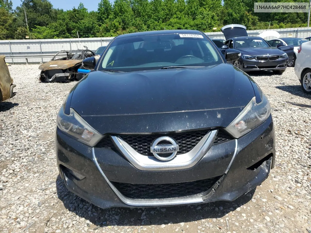 1N4AA6AP7HC428468 2017 Nissan Maxima 3.5S