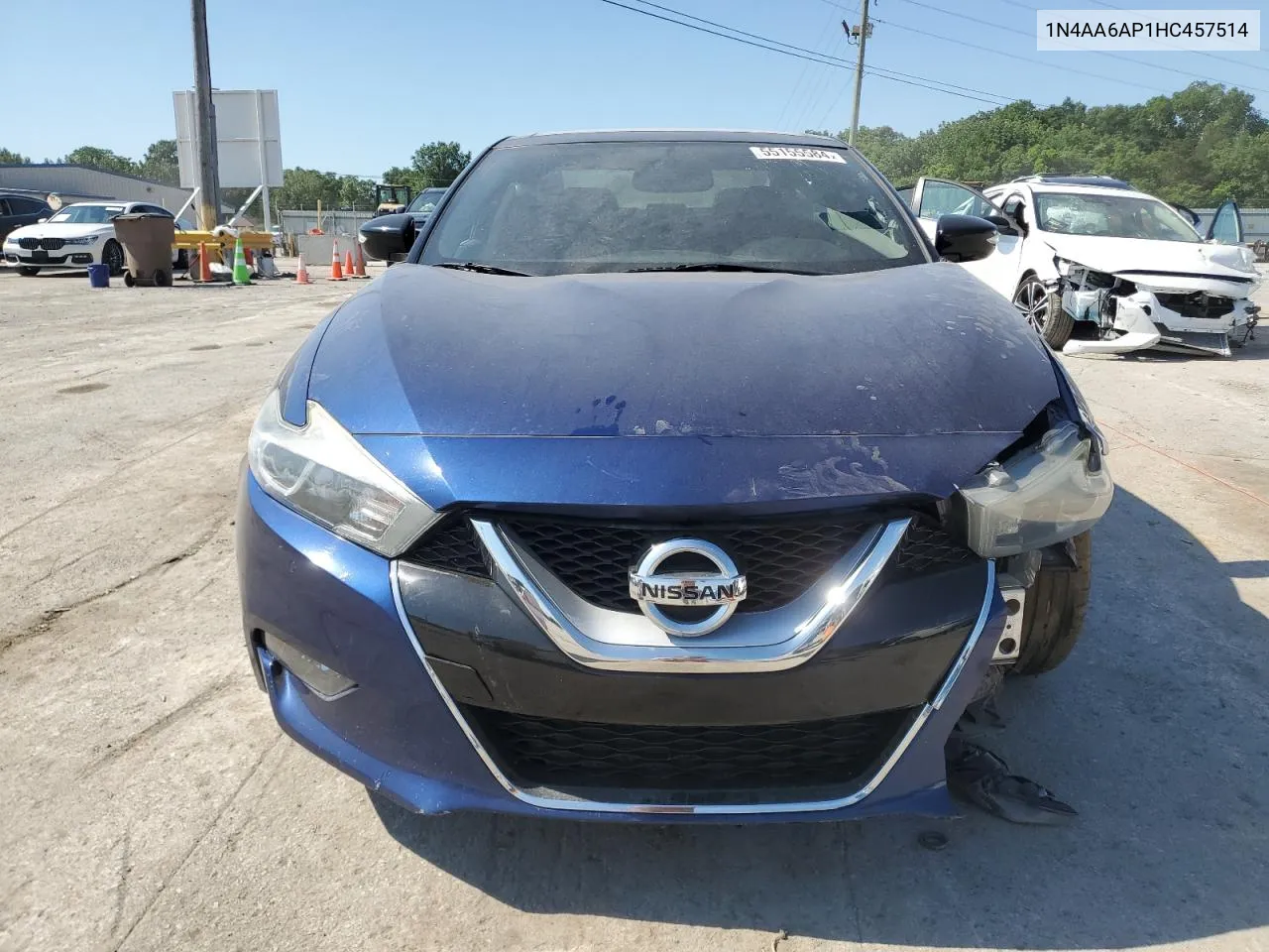 1N4AA6AP1HC457514 2017 Nissan Maxima 3.5S