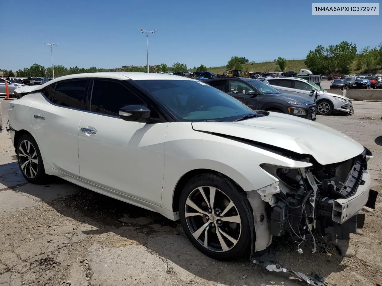 2017 Nissan Maxima 3.5S VIN: 1N4AA6APXHC372977 Lot: 55348934