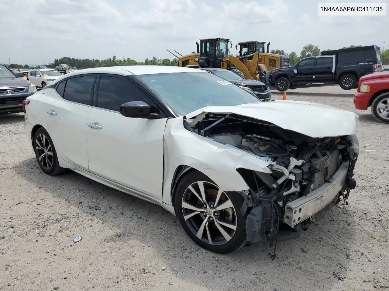 2017 Nissan Maxima 3.5S VIN: 1N4AA6AP6HC411435 Lot: 55391504