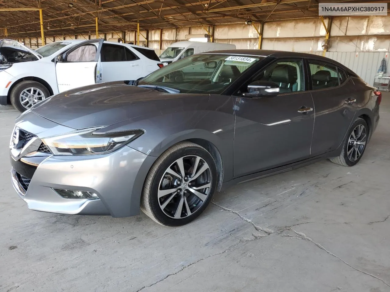 2017 Nissan Maxima 3.5S VIN: 1N4AA6APXHC380917 Lot: 58131834