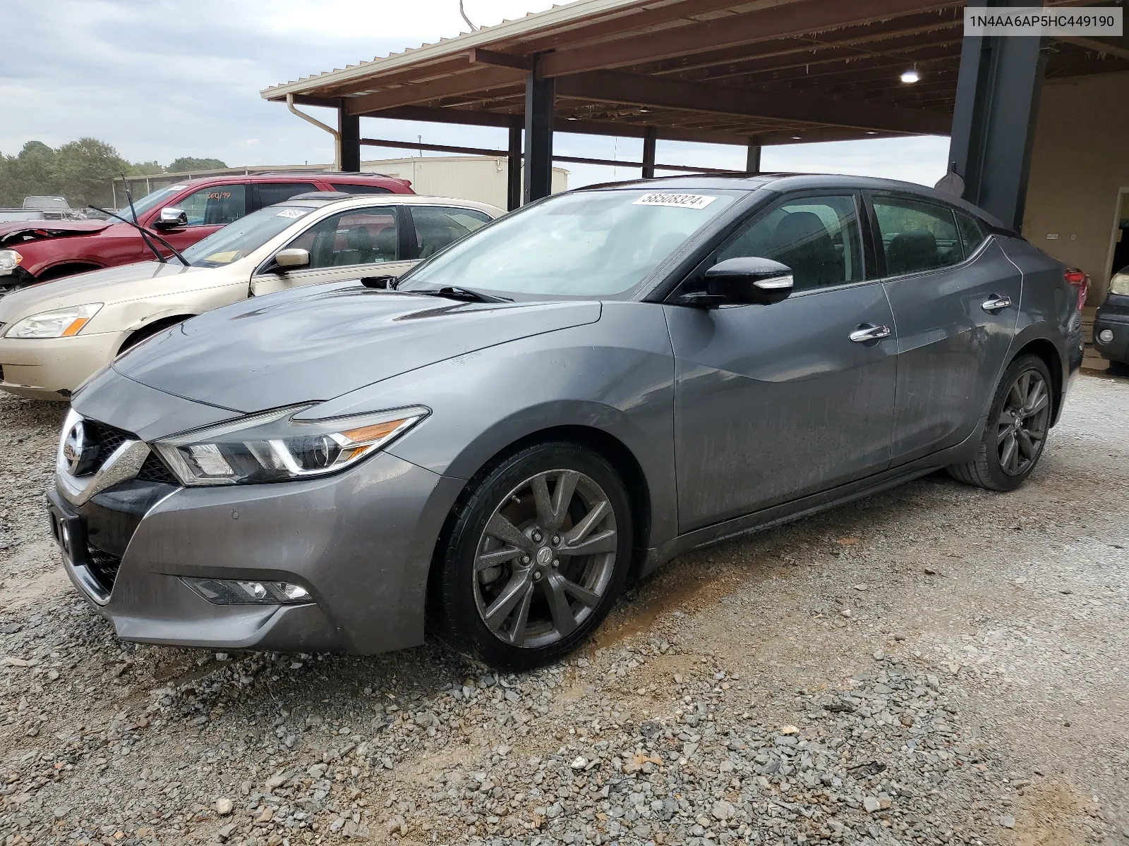 2017 Nissan Maxima 3.5S VIN: 1N4AA6AP5HC449190 Lot: 58508324