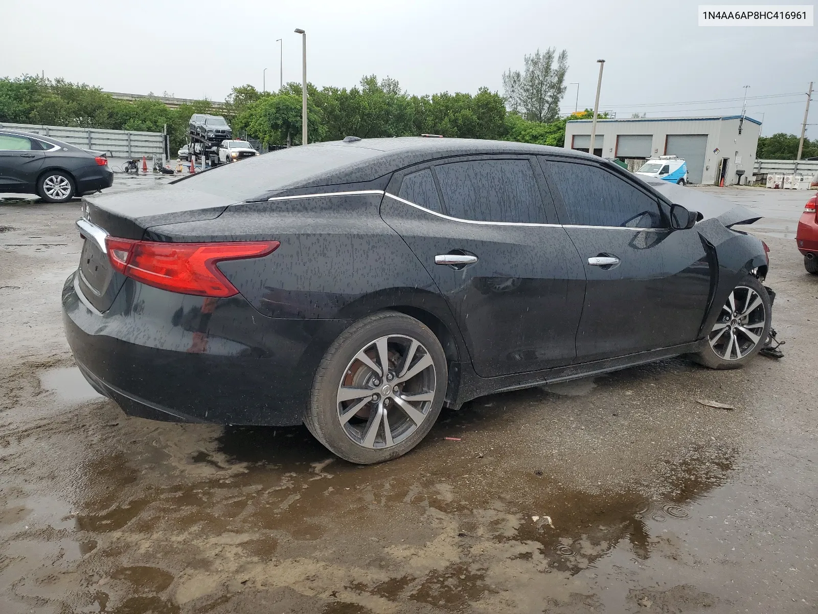 2017 Nissan Maxima 3.5S VIN: 1N4AA6AP8HC416961 Lot: 58536134