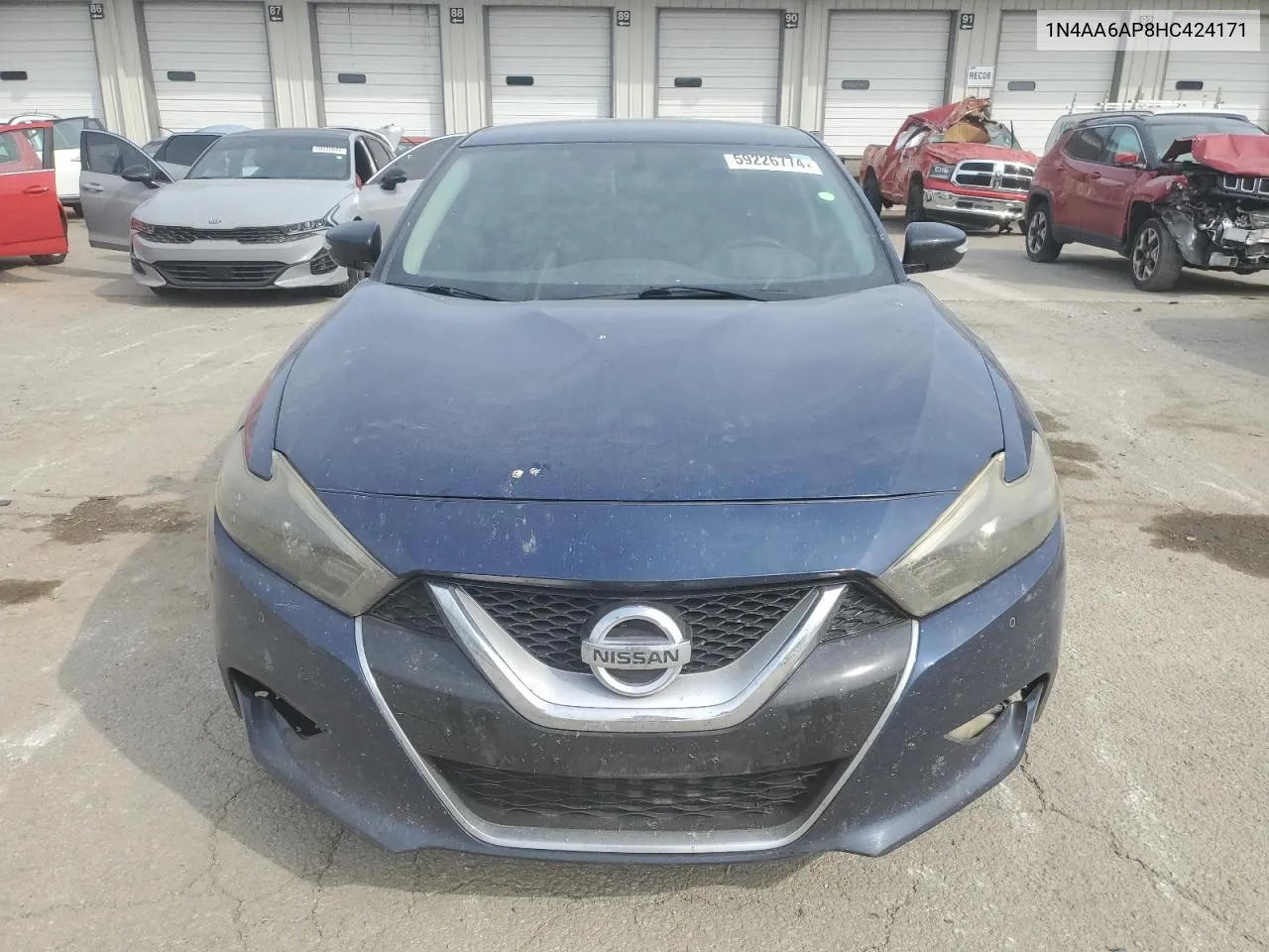 1N4AA6AP8HC424171 2017 Nissan Maxima 3.5S