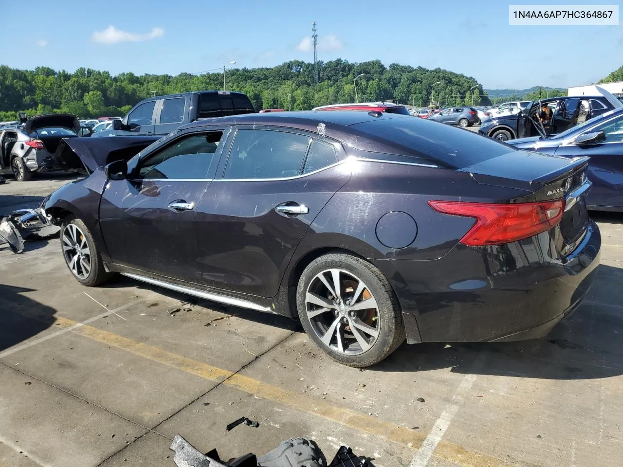 2017 Nissan Maxima 3.5S VIN: 1N4AA6AP7HC364867 Lot: 60328064