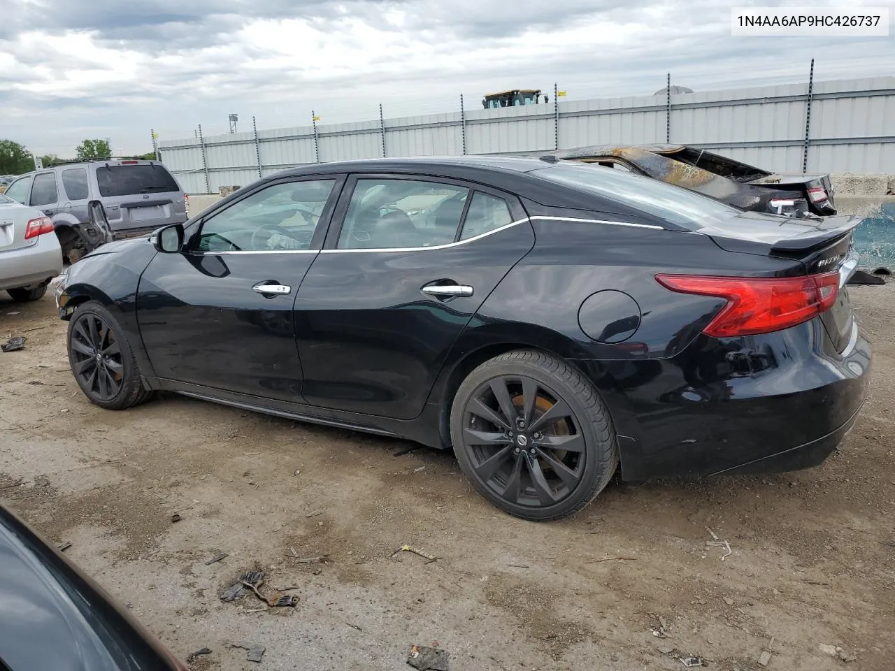 2017 Nissan Maxima 3.5S VIN: 1N4AA6AP9HC426737 Lot: 60706124